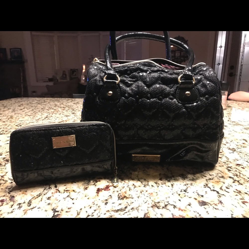 Matching handbag and wallet